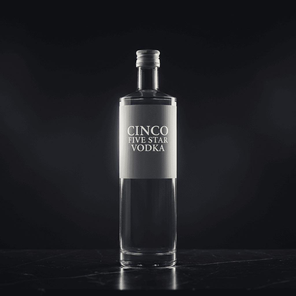 Cinco Five Star Vodka