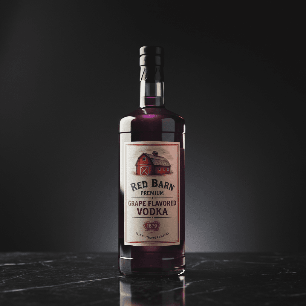 Red Barn Premium Grape Flavored Vodka