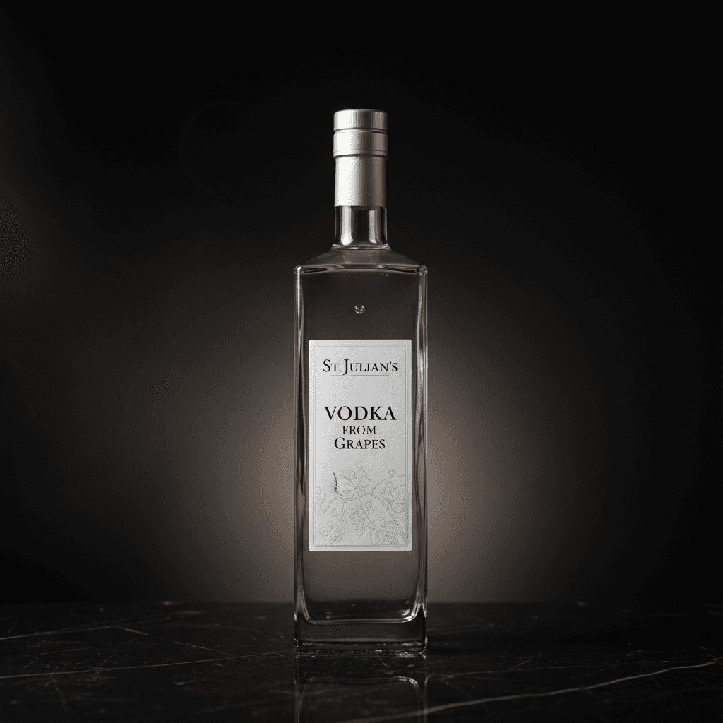 St. Julian's Vodka from Grapes