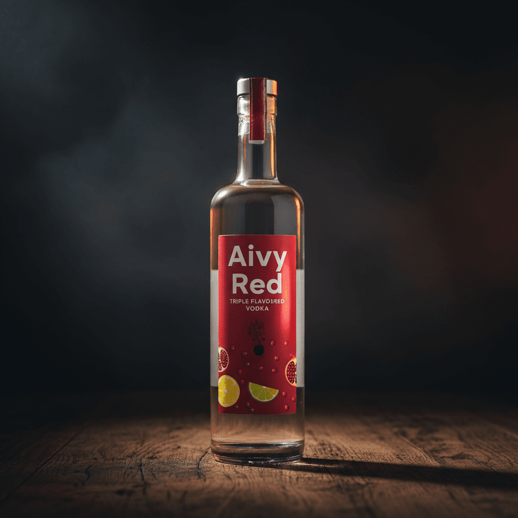 Aivy Red Triple Flavoured Vodka