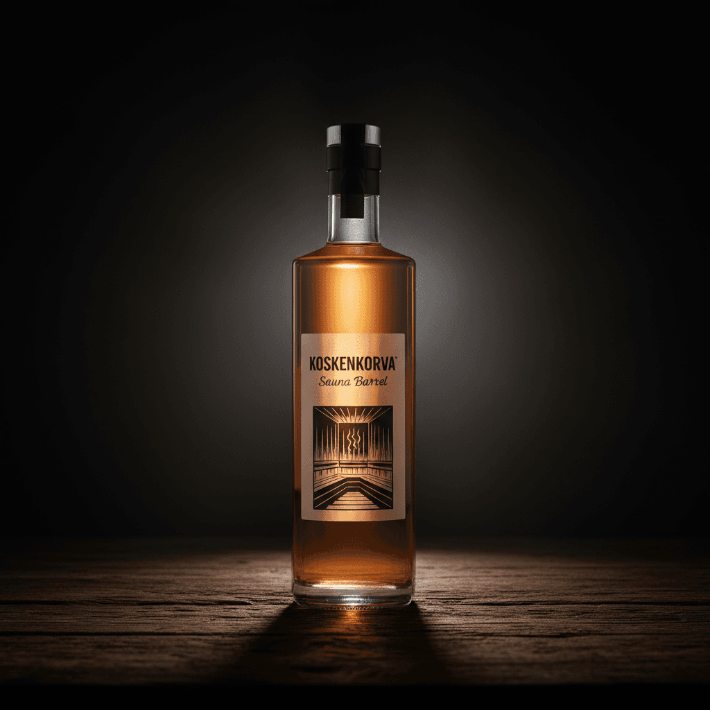 Koskenkorva Vodka Sauna Barrel