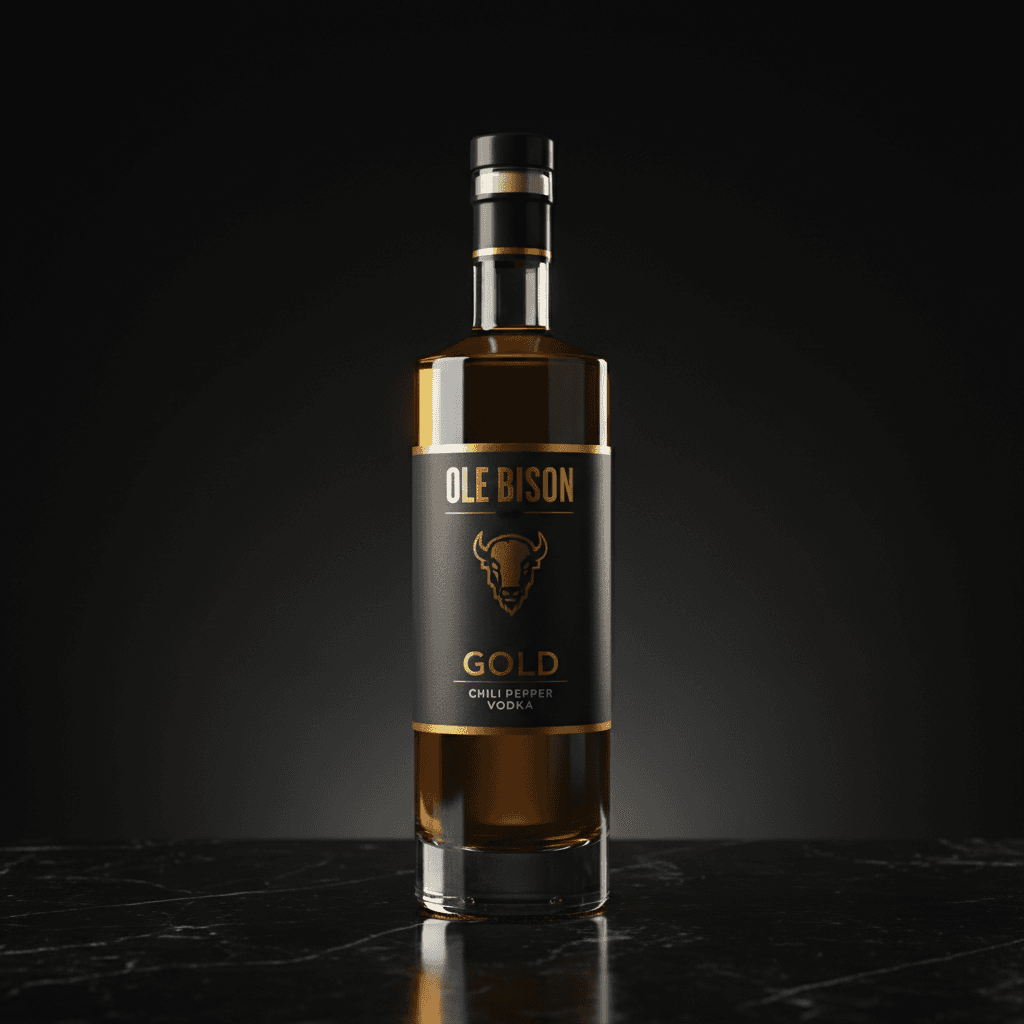 Ole Bison Gold Chili Pepper Vodka