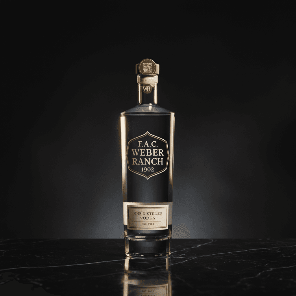 Weber Ranch 1902 Vodka