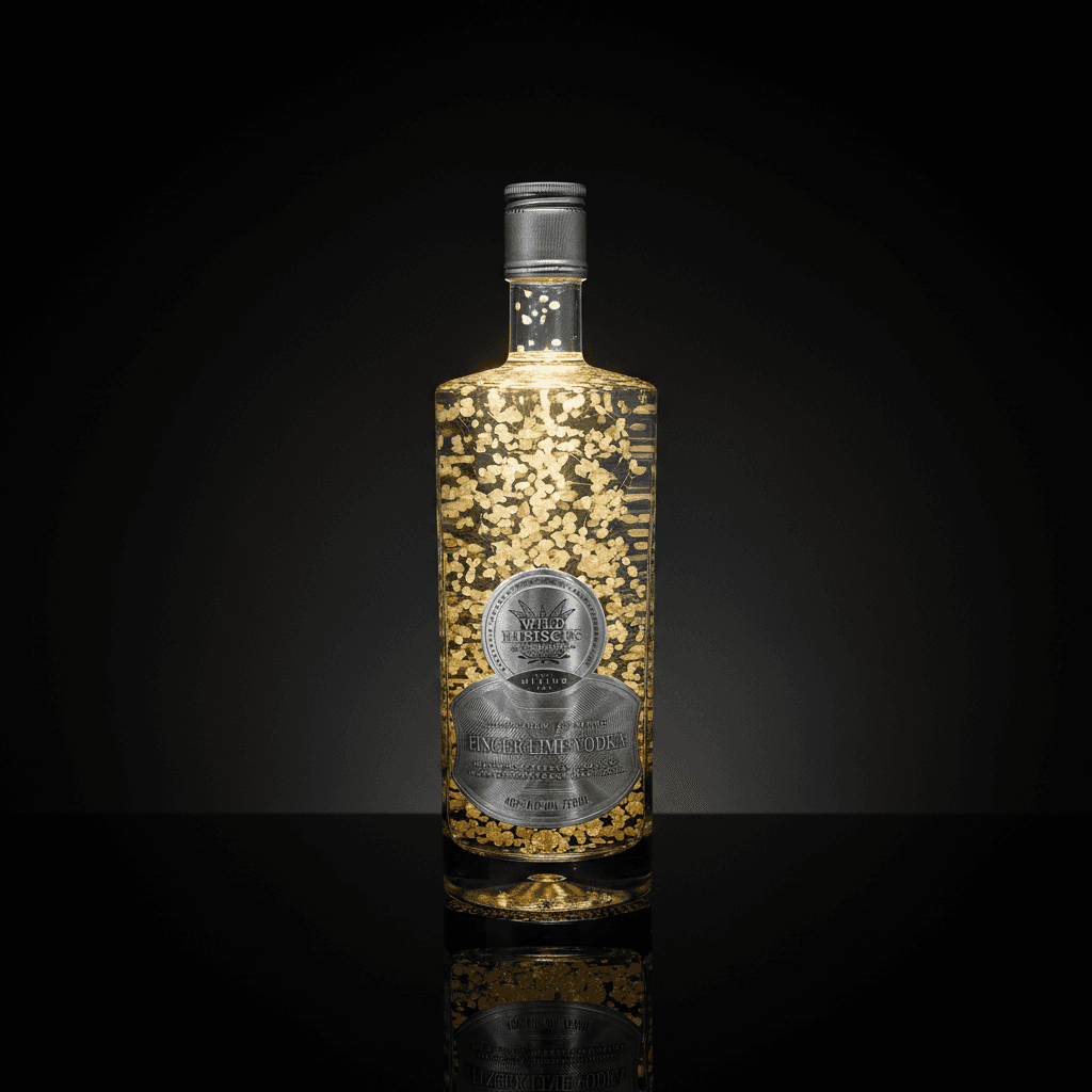 Wild Hibiscus Finger Lime Vodka