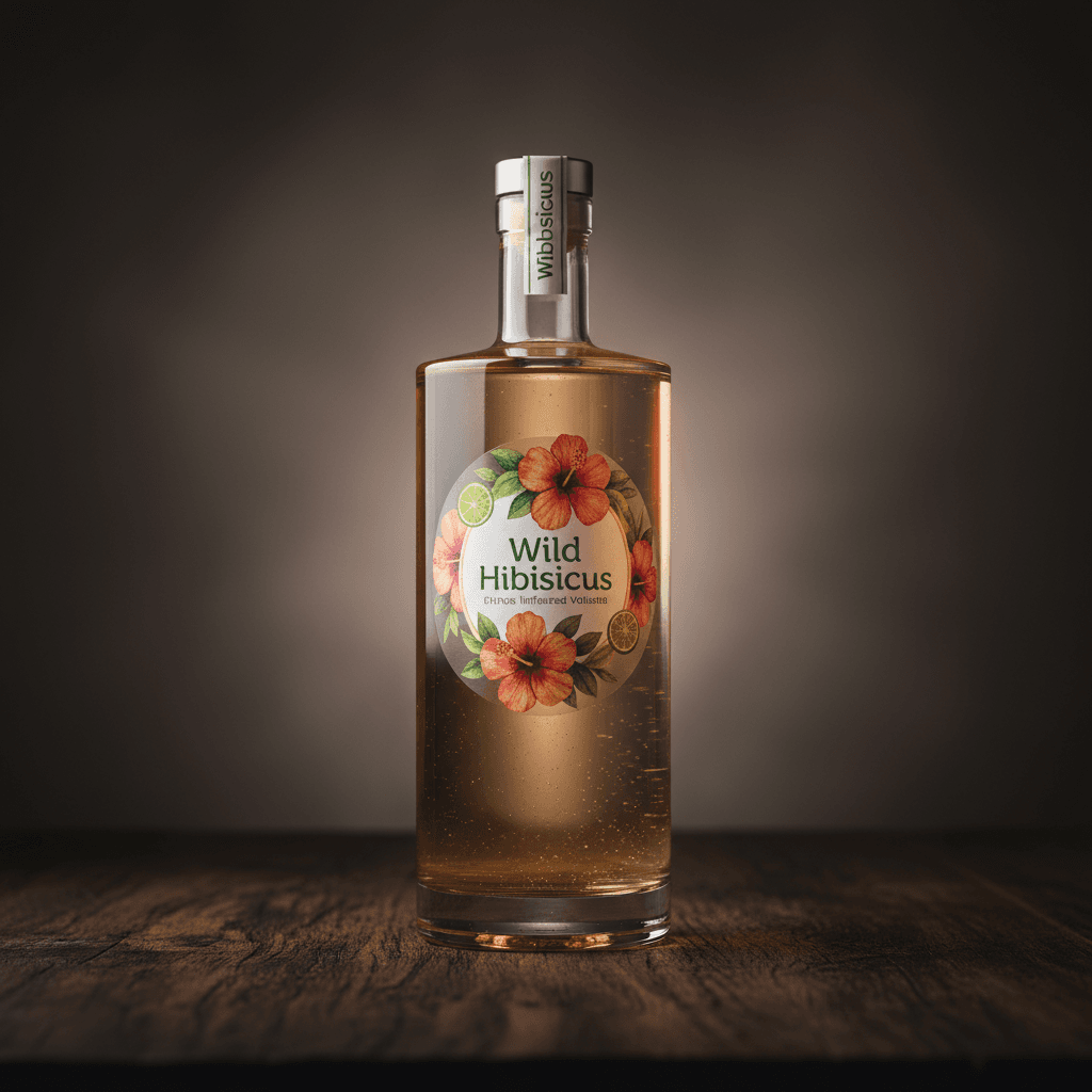 Wild Hibiscus Finger Lime Vodka
